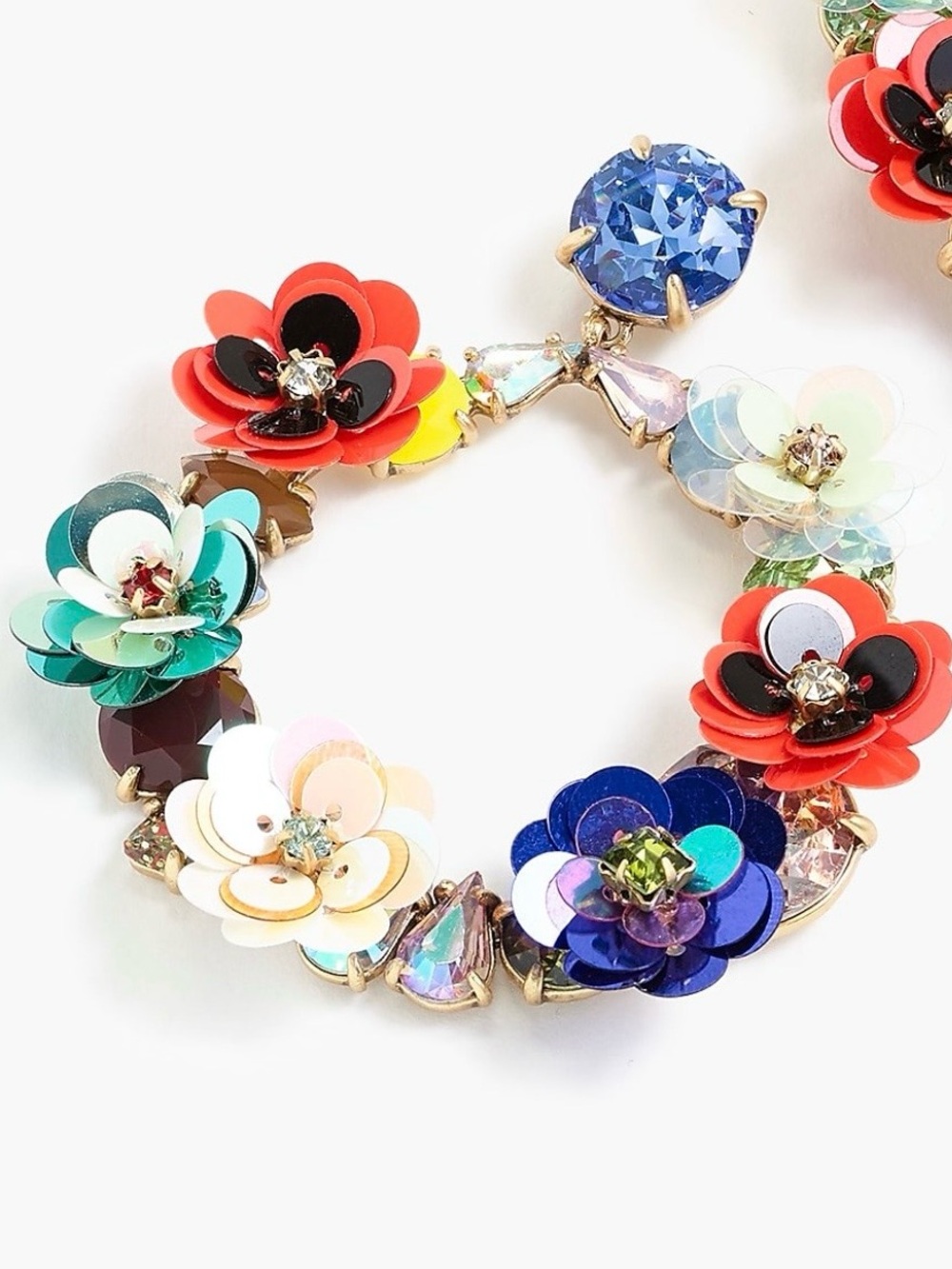 JCrew Statement Floral Primary Colors - Picture 2 of 3